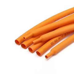 2:1Heat Shrink Tubing Orange- 1mm 1.5mm 2mm 2.5mm 3mm – 50mm Cable Heatshrink