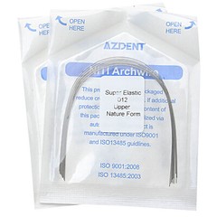 Dental Ortho Niti Super Elastic Arch Wires Round/Rectangular/Bracket/Buccal Tube