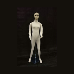 Off White Full Body Flexible Adult Female Dress Form Mannequin with Face