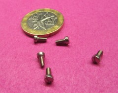 Fillister Head Stainless Slotted Screws Machine Screw 2-56 x 3/16″ Length 300 Pc