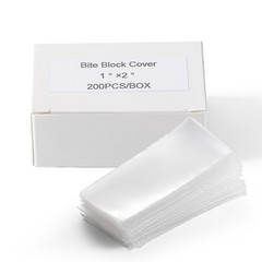 200pcs/Box Dental Panorama Bite Block Cover Sleeves Instrument Protective Film