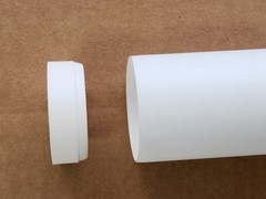 Lot of 6 – Empty Caulk Tubes Fillable Sealant Caulking Tubes with Cap