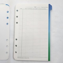 1 Undated Month Generic Calendar Franklin Covey Compact Size Pages Refill Paper