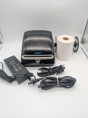 Dymo LabelWriter 4XL Thermal Label Printer – Black (1738542) w/ Power Cord & USB