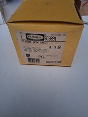 HUBBELL SC3091 Floor Box Unit. New In Original Box.