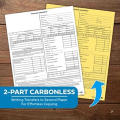Vehicle Purchase Agreement Form (2-Part) (100 per pack)