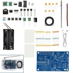 Digital FM Radio DIY Electronic Kits Soldering Practice Learning Kit 87.5-108MHz