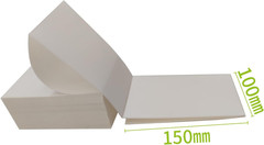 4X6 (100X150Mm) Fanfold Direct Thermal Shipping Labels, 8 Stacks / 4000 Labels –
