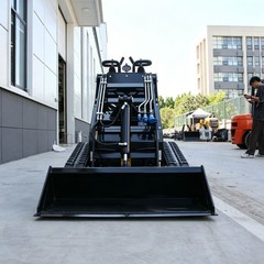 Mini Skid Steer Loader 13.5HP Rato Gas Engine Tracked Hydraulic for Farm Garden