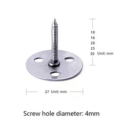 100/50Pc Tire Puncture Spikes Heavy Portable Duty Carbon Steel Round Road Spikes