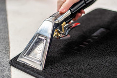 Upholstery & Carpet Extractor Tool with Viewing Window for Easy Cleaning