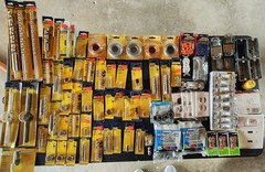 IRWIN Hanson Tap & Die/Drill Bit Mixed Lot w/ Electrical Boxes, Outlets & More