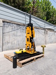 Hydraulic Breaker + Pile Driver Head for Bobcat Skid Steer – Dual Function Tool