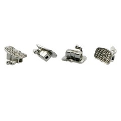 50 Sets Dental Orthodontic Buccal Tube 1st Molar U1L1 Roth 0.022 MIM Monoblock