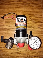 NorthStar 12V 150PSI 1.5 GPM High Pressure Disinfectant Diaphragm Pump