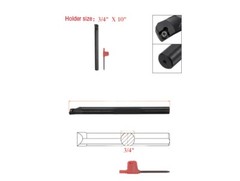 95° 1/2″ SHANK 7″ LONG Lathe Indexable Boring Bar S08-SCLCR-2 Turning Holder USA
