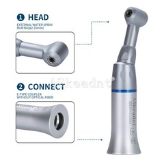NSK Style Dental Slow Low Speed Handpiece Contra Angle Push Button/Latch E-type