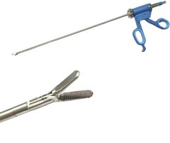 4PCS Laparoscopic Bipolar Bissinger Forceps Set 5mmx330mm with Cable Instruments