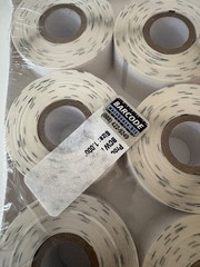 Lot of 18 Rolls Address & Barcode Labels Warehouse Biz 1″ x 4″ New!
