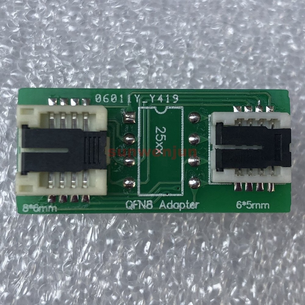 QFN8 WSON8 MLP8 MLF8 DFN8 TO DIP8 socket/adapter for both 6*5MM and 8*6MM ICs