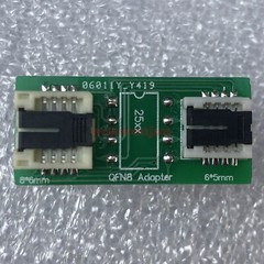 QFN8 WSON8 MLP8 MLF8 DFN8 TO DIP8 socket/adapter for both 6*5MM and 8*6MM ICs