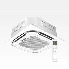 Bravo 3-Zone Mini Split AC & Pump 24000 BTU Ceiling Cassette 9K+12K+12K