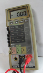 Vintage Used Fluke 8060 A Handheld USA Made Meter w/Leads Multimeter Works