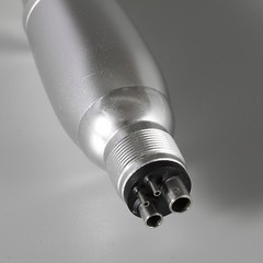 Dental 4:1 Hygiene Prophy Handpiece Straight Cone Air Motor 4Hole 360° Swivel