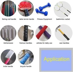 Fish Scale Heat Shrink Grip 1M Green 15mm Non-Slip Waterproof Rod Wrap
