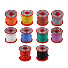 Flexible 14 AWG Stranded Copper Wire – 10 Colors