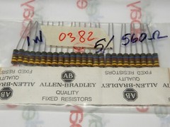 Allen Bradley 1 Watt 25 Piece Resistor Packs Various Values Most 5%