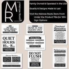Acrylic 2.5×6 Owners Closet Sign, No Guest Access Sign 2.5×6,