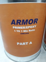 Armor Epoxy Primer ARM144X – 2-Part Solvent-Based Coating | Clear/Beige | 1 Gal