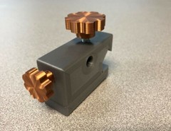Precision Matthews PM 1022/1030 carriage Dial Indicator Holder! (3dPrinted)