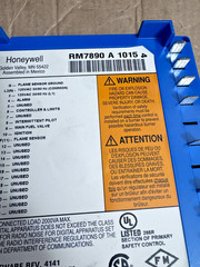 Honeywell RM7890A1015 Automatic Programming Burner Control
