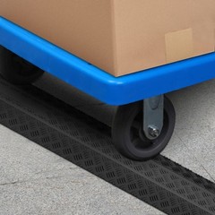 VEVOR 2 PCs 39 in Speed Bumps 2000 lbs Cable Protector Ramp Drop Over Cord Cover