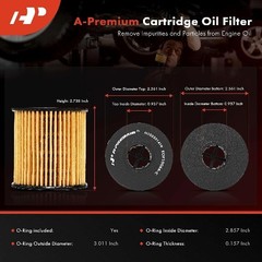 10K Miles Protection Oil Filter Compatible with 2007-2015, Countryman 2011-2016,