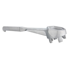 10 Inch Aluminum Bung Wrench 0.4 Lbs Dual Head Drum Cap Tool For 2″ & 3/4″ Caps