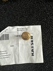 Kaeser Air Compressor Working Element 85c Thermostat OEM 7.2019.0