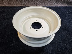(QTY 1) Carlisle Steel Non-Reversible Off-White AG Wheel Rim 16×6 6×152.4 1mm