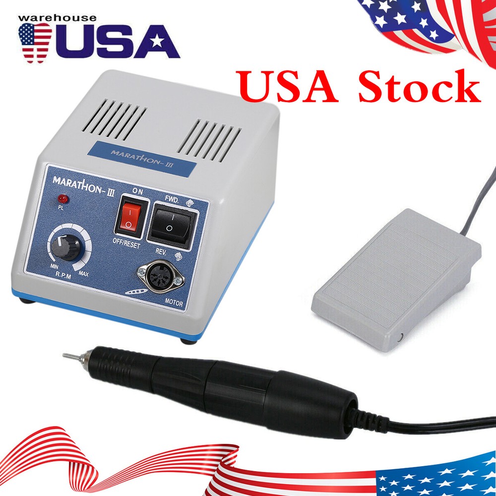 Dental Lab Marathon III Micromotor Polisher N3 +35K RPM Electric Handpiece