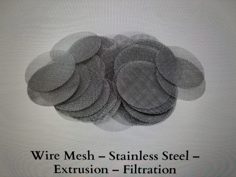 Stainless Steel 304 wire cloth disc 2-1/2″Dia 200X200 mesh (100 pack)