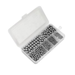 HFS(R) Bearing Balls Assortment Kit Bearing Steel 6 Sizes Auto Parts 600pcs