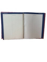 2027 Clementine 12 month Floral Planner July 2026-June 2027 11×9” Notebook Size