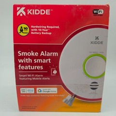 Kiddie Smart Hardwired Wi-Fi Enabled Smoke Detector 21032064
