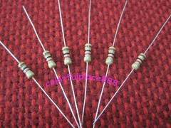 500pcs, 1/4W 0.25W 1000 Ohm Resistors 1K ohm 5% Carbon Film Resistor