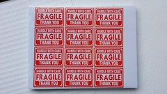50 Rounded 8.5×5.5 Shipping Labels Half Sheet Self Adhesive Paper 2 Per Sheet US