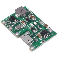 10X Micro-USB TP4056 3.7V Battery Charger Module Step-up Boost For 18650 Battery
