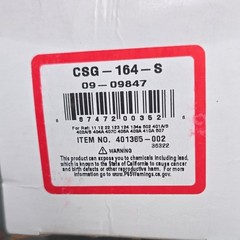 Sporlan CSG-164-S Liquid Line Filter-Drier 1/2 in ODF, 16 cu in