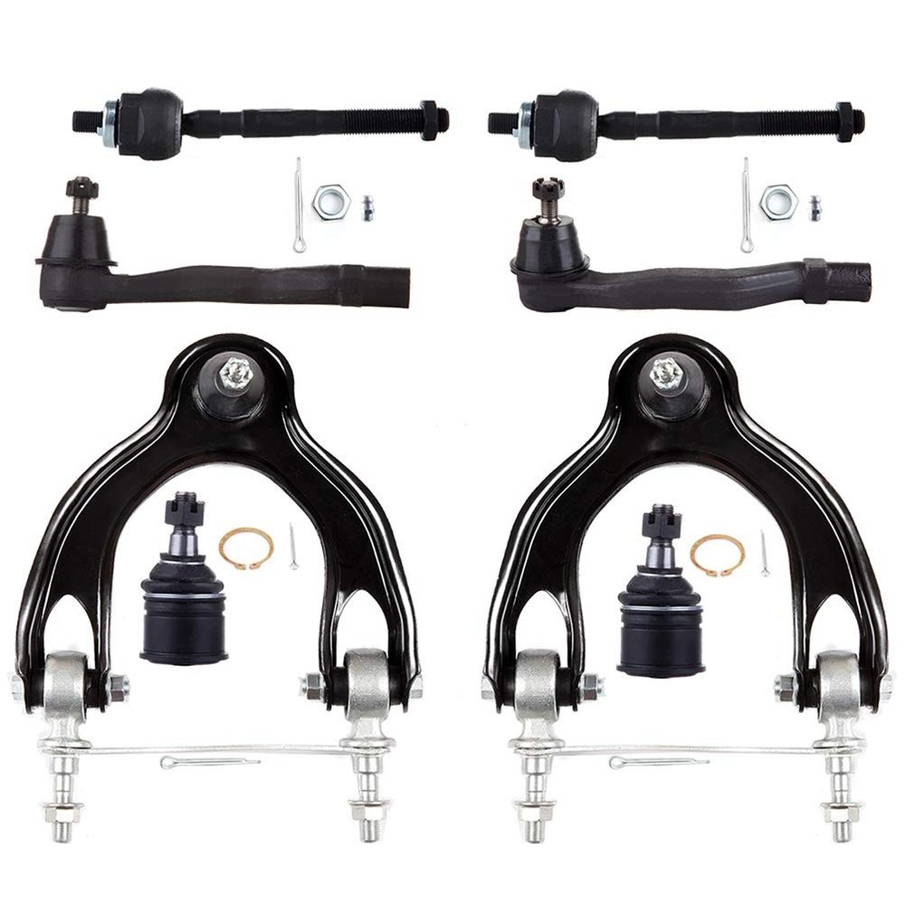 8Pcs Front Upper Control Arm Lower Ball Joint Tie Rod Kit Acura Integra 94-01